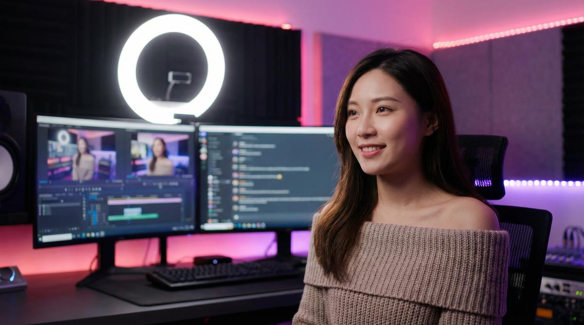 偷拍影视传媒视频制作现场